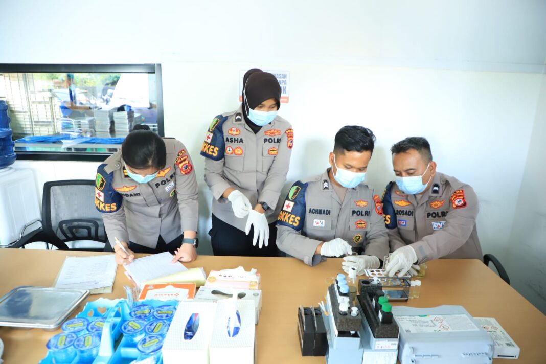 (foto istimewa : Jajaran Polda Jabar melakukan cek ketat untuk