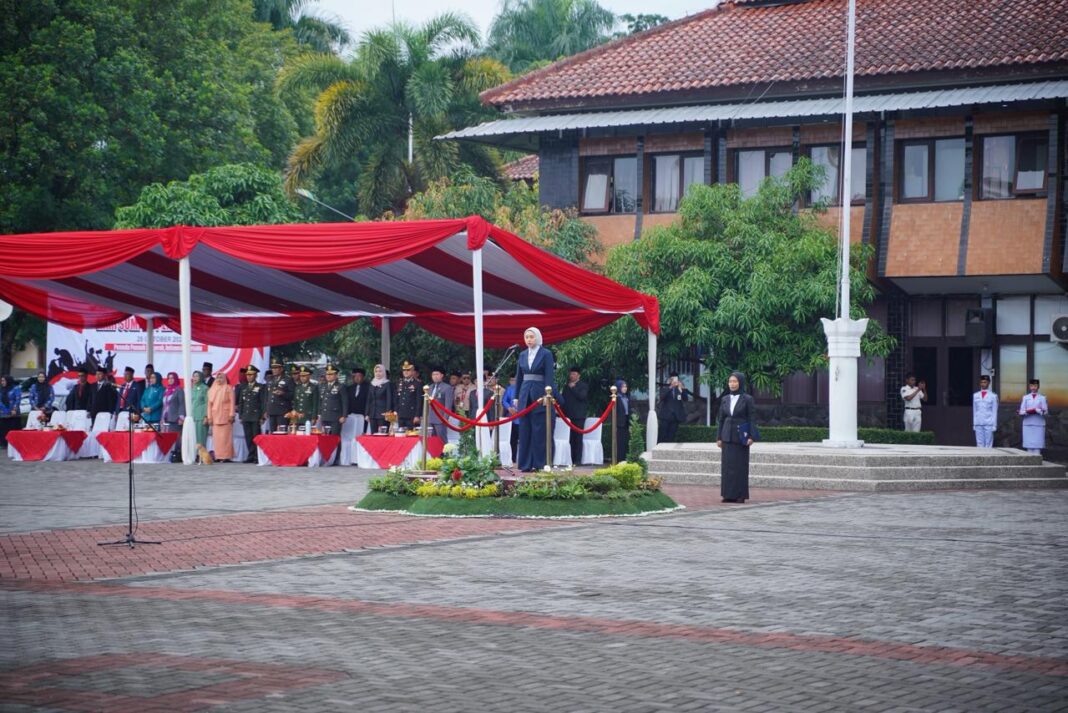 Wakil Bupati Garut Pimpinan Upacara Sumpah Pemuda Ke- 97, Bergerak untuk Indonesia Maju