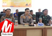 Danrem 063/Sunan Gunung Jati Pimpin Secara Virtual Mitigasi Bencana Perkuat Kesiapsiagaan