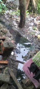 Air Limbah industri di pemukiman penduduk