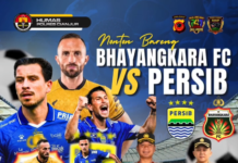Polres Cianjur Gelar Nonton Bareng Persib vs Bhayangkara FC , Ajak Masyarakat Jaga Kondusivitas