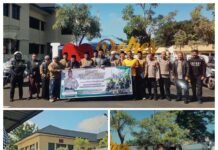 Kapolres Cianjur Pimpin Pelepasan Touring Da’i Kamtibmas, Perkuat Sinergi Polri dan Tokoh Agama