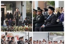 Kepala Kantor BPN Tangsel Hadiri Upacara Hari Bhayangkara ke-80, Perkuat Sinergi Bersama Polres Tangsel